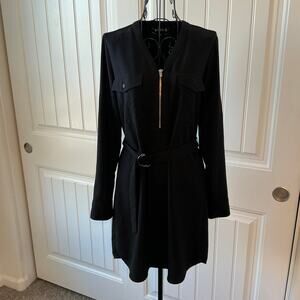 XS - Express Dress Black with removeable belt